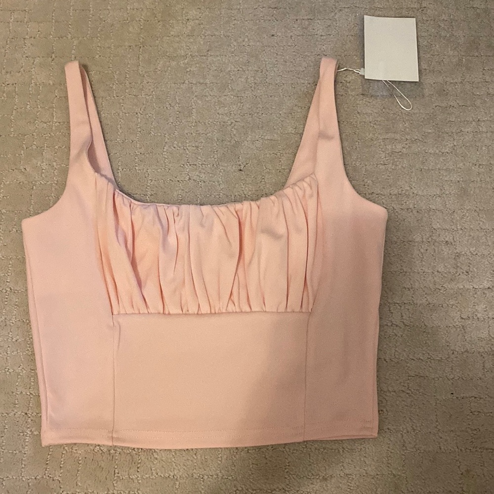 Brand new amazon pink top size small